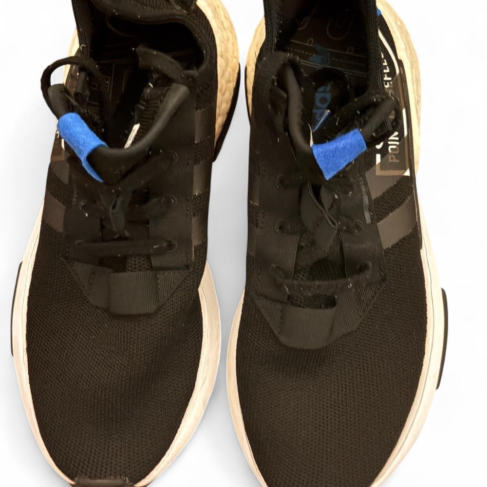 adidas Black and Blue Men's Athletic Shoes